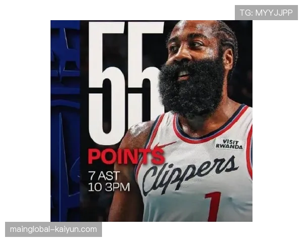 哈登客场表现决定快船上限 组织核心肩负重任 哈登客场表现决定快船上限 组织核心肩负重任